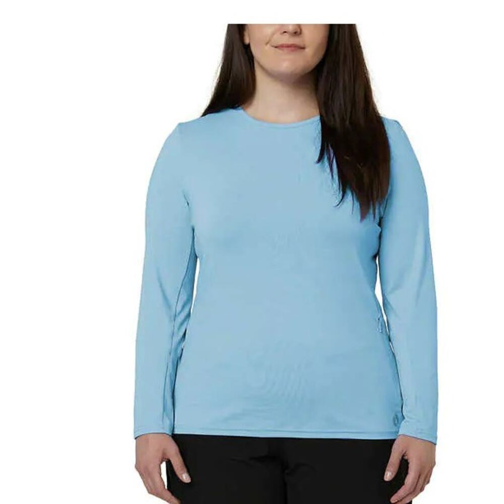 Hang Ten Ladies Long Sleeve Rashguard UPF 50+ - Small